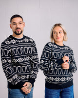 Guinness Pint Knitted Christmas Sweater