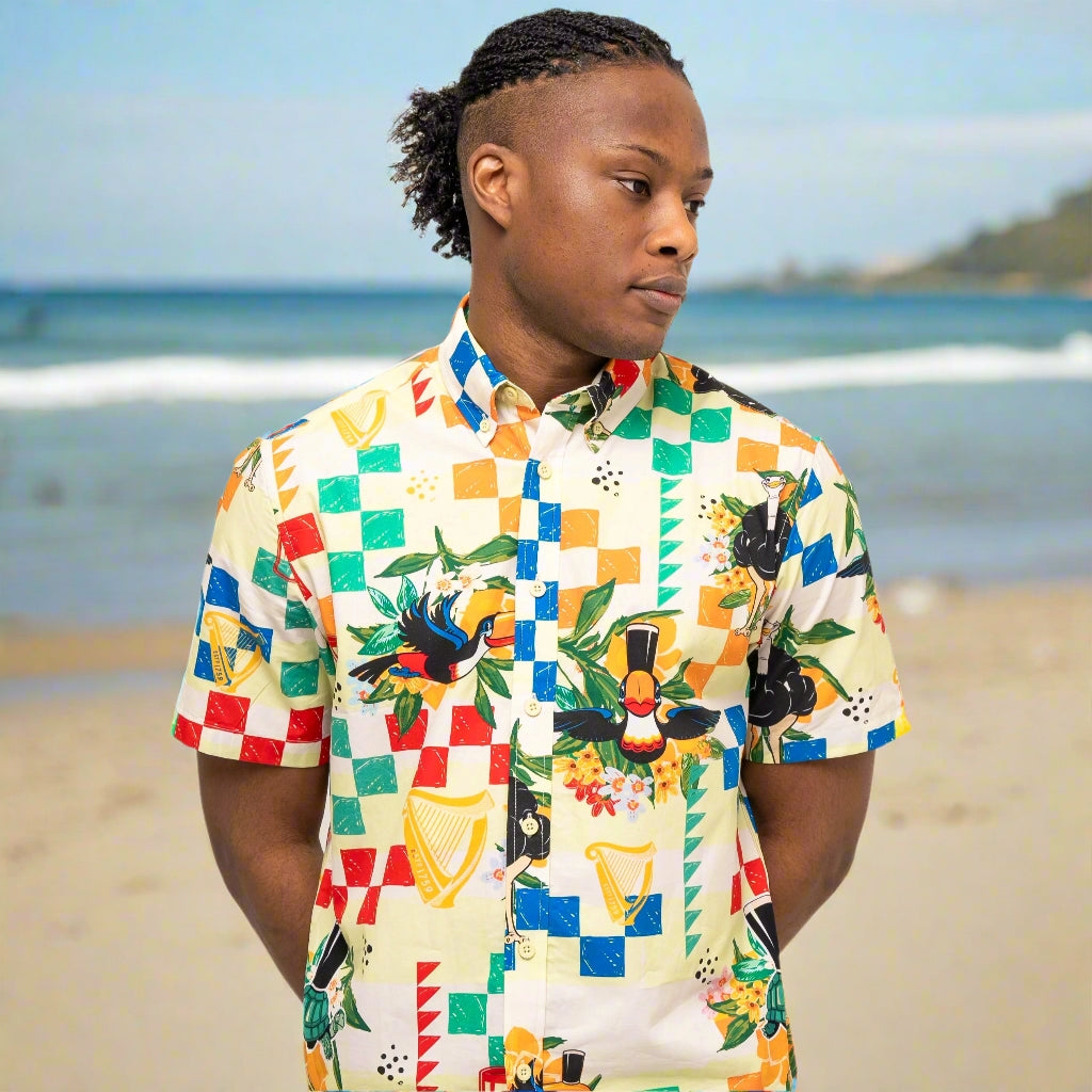 Guinness Toucan Beach Shirt.