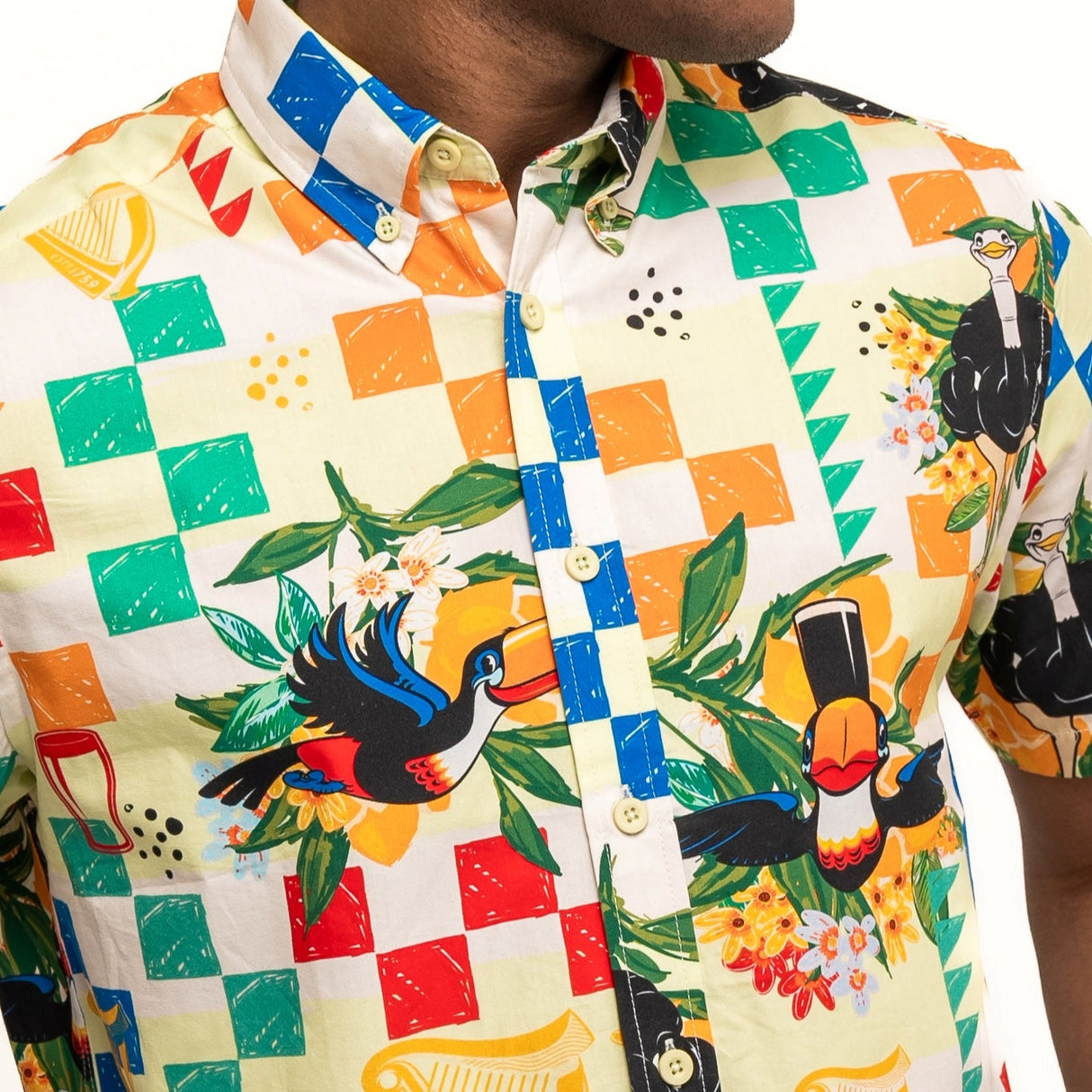 Guinness Toucan Beach Shirt.