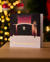 Guinness x Pawpear Black Gates Christmas Card
