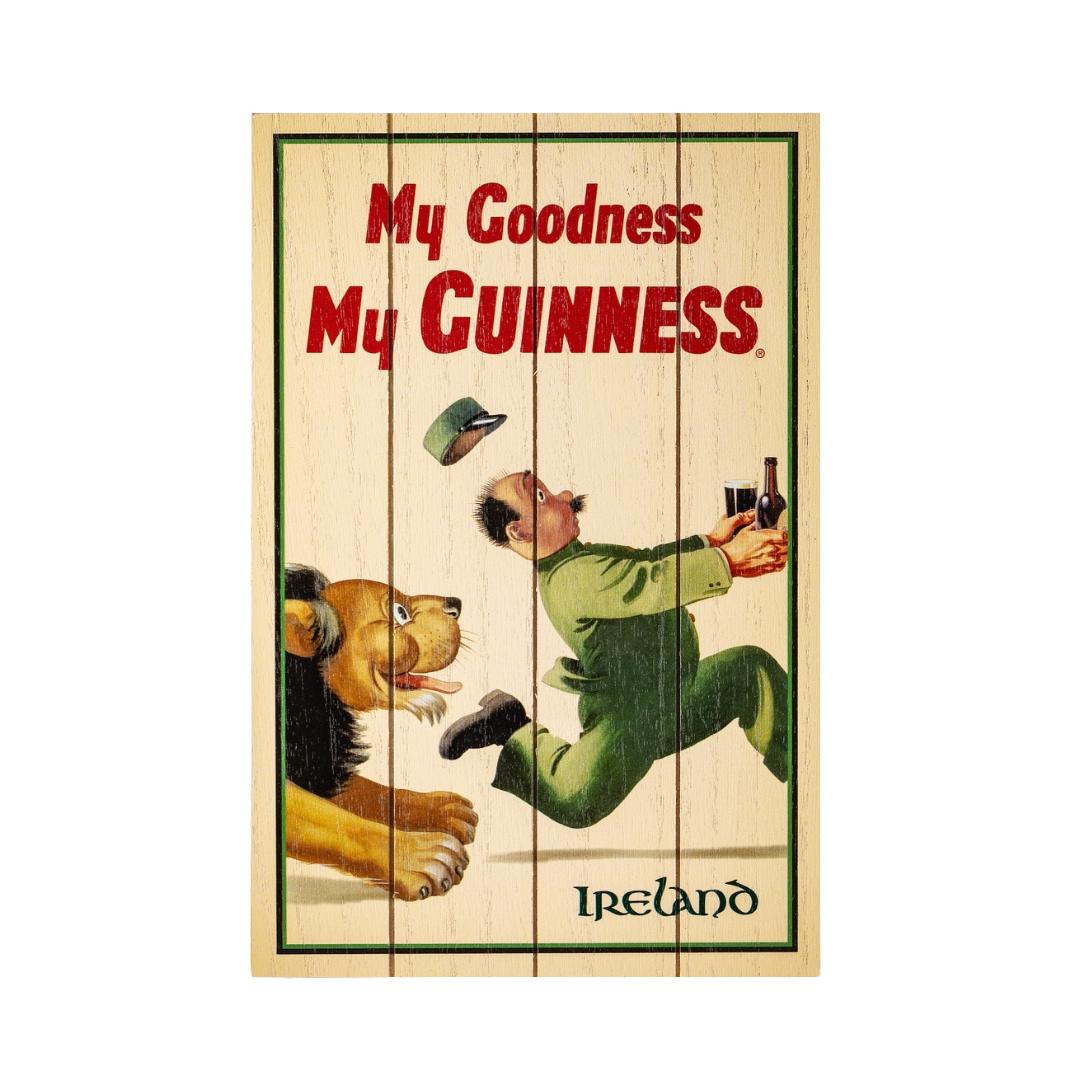 Guinness Lion Wooden Sign – Guinness Storehouse