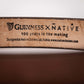 Guinness x Native Denims Brown & Brass Belt