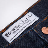 Guinness x Native Denims Blue Jeans