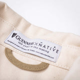 Guinness x Native Denims White Chore Coat