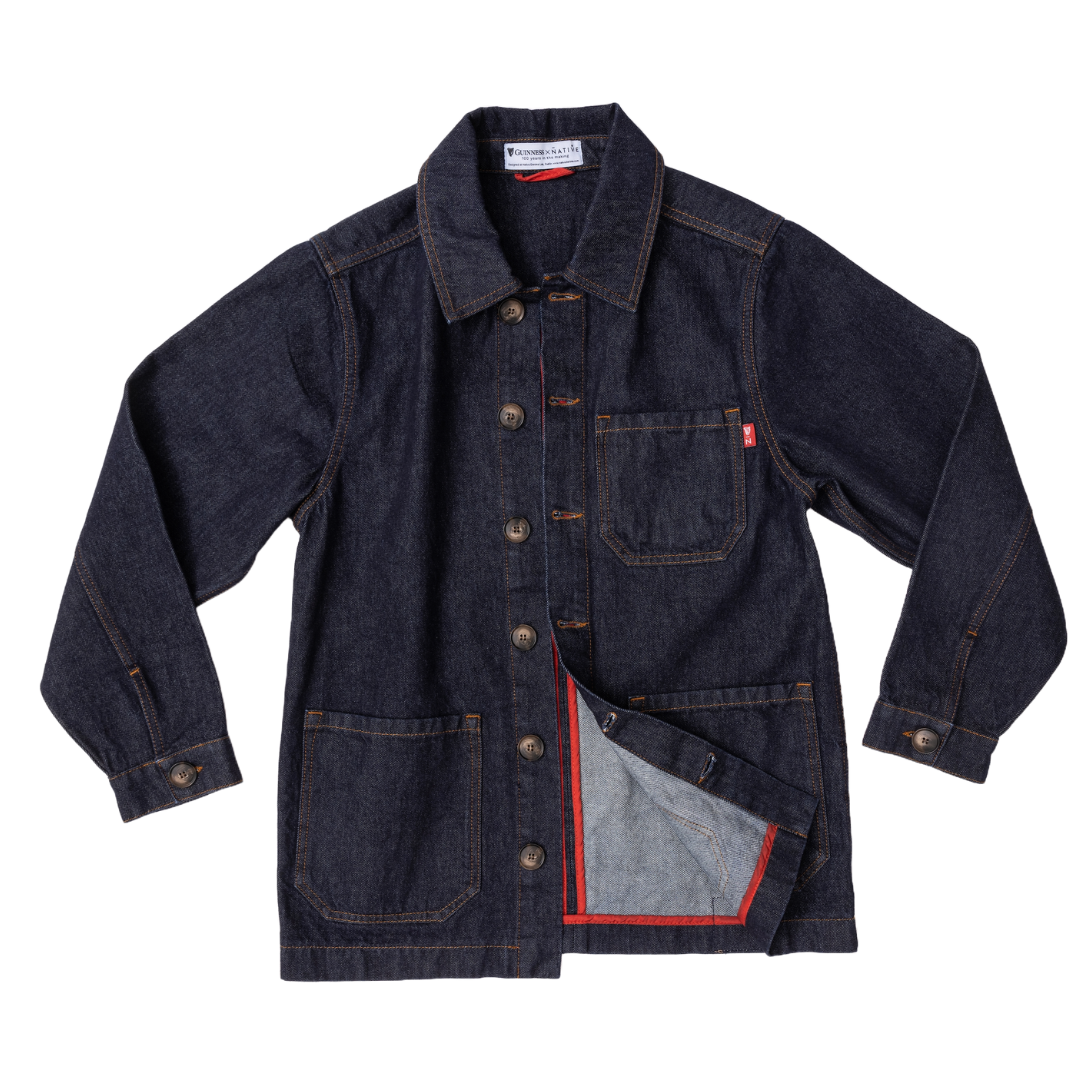 Guinness x Native Denims Blue Chore Coat