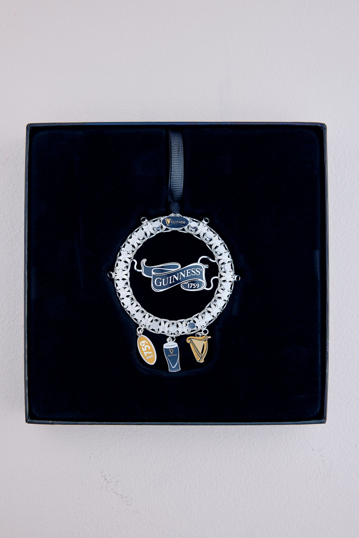 Newbridge Silverware Guinness Charm Wreath Decoration