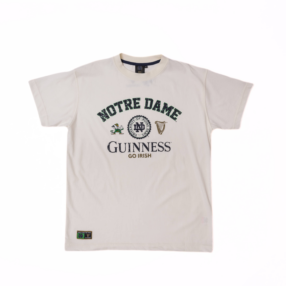 Guinness x Notre Dame Cream T shirt Guinness Storehouse