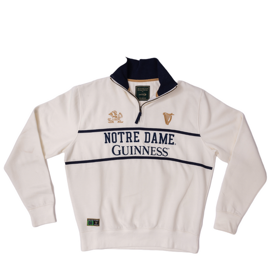 Guinness x Notre Dame 1/4 Zip Sweater