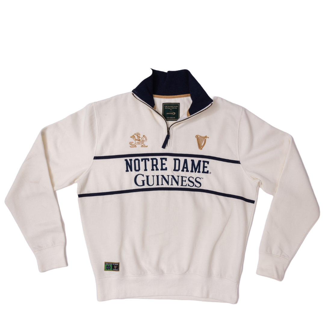 Notre dame quarter zip mens sale