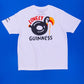 Back of the Lovely Day for a Guinness white toucan t-shirt, designed by  Fatti Burke