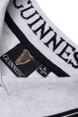 Detail of the Guinness Storehouse exclusive grey polo's neck.