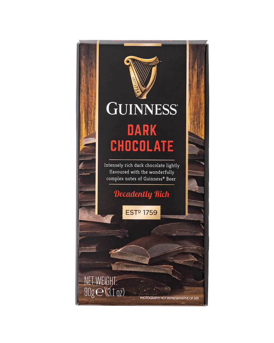 Guinness decadently rich dark chocolate
