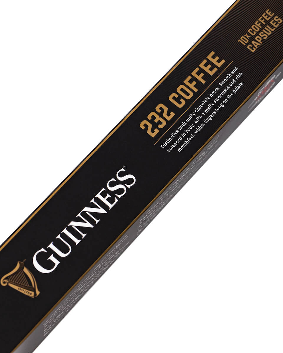 10 x Guinness 232 coffee capsules