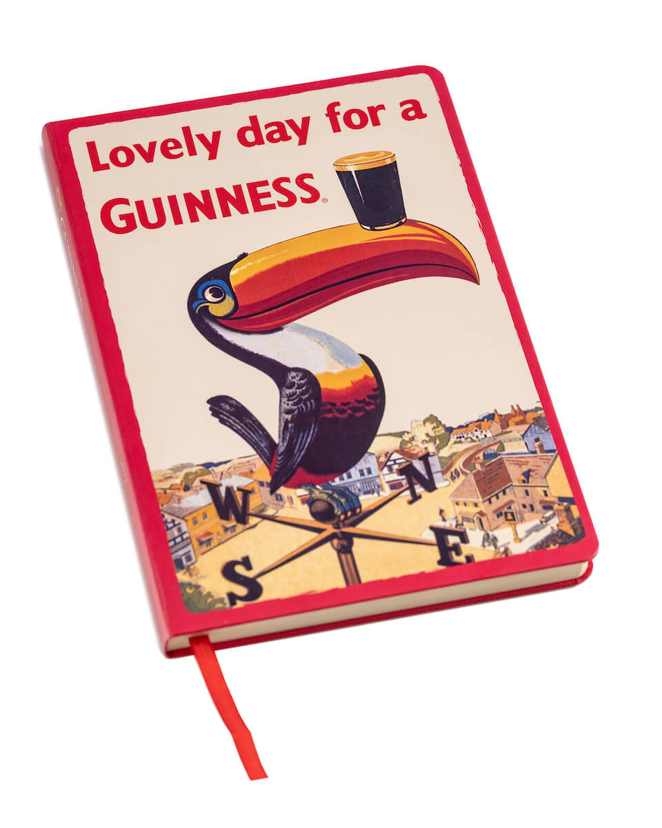 Lovely day for a Guinness notebook.