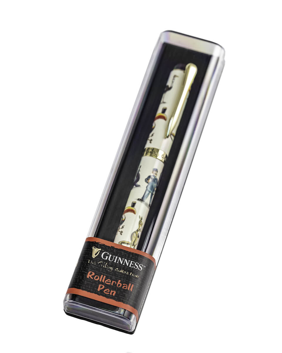 Guinness Iconic Gilroy collection rollerball pen.