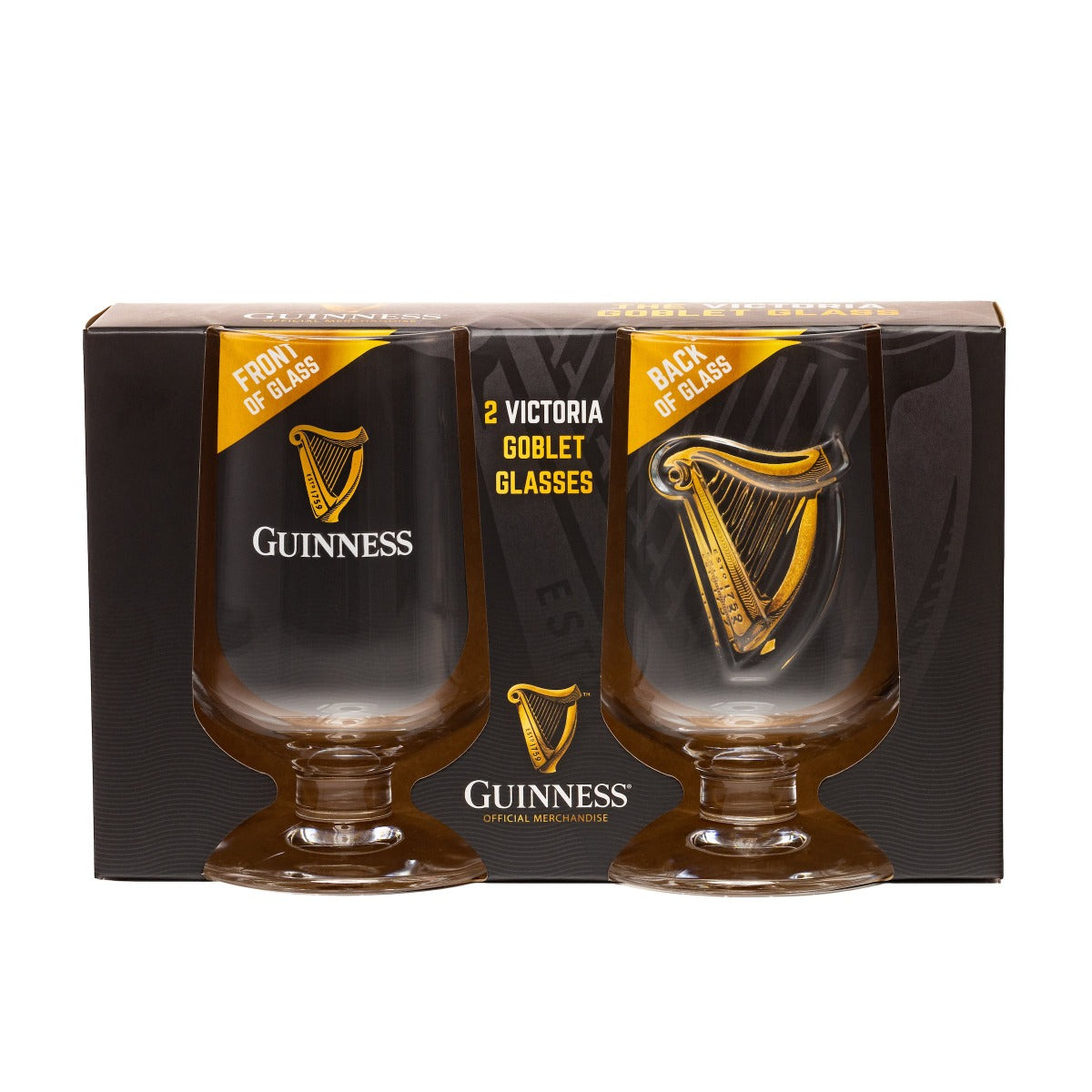 Guinness-Stem-Glasses-Vintage