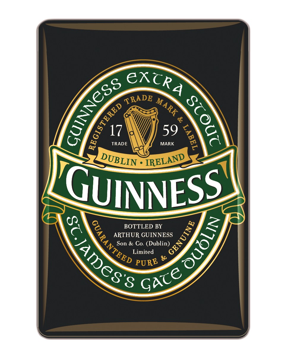 Guinness Label Metal Sign – Guinness Storehouse