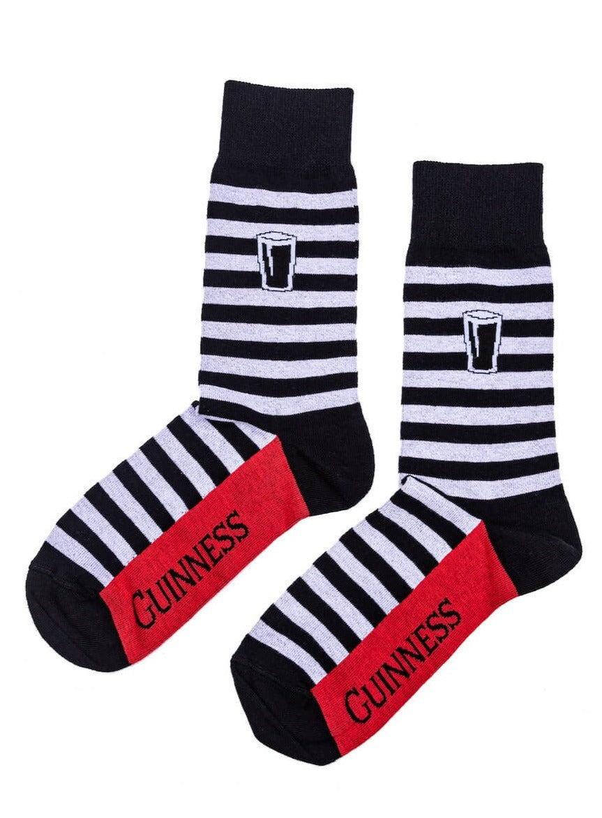 Guinness exclusive and sustainable socks made from 100 % recycled plastic bottle