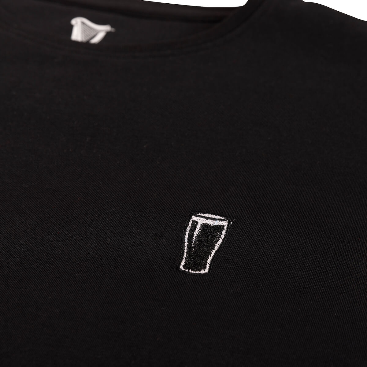 Guinness Storehouse Exclusive Better Cotton Initiative Black T-Shirt With Iconic Pint