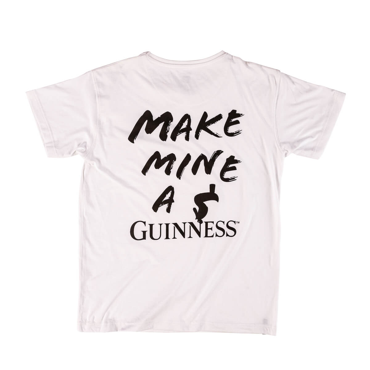 Guinness Storehouse Exclusive BCI Cotton White T-Shirt Make Mine a Pint Toucan 