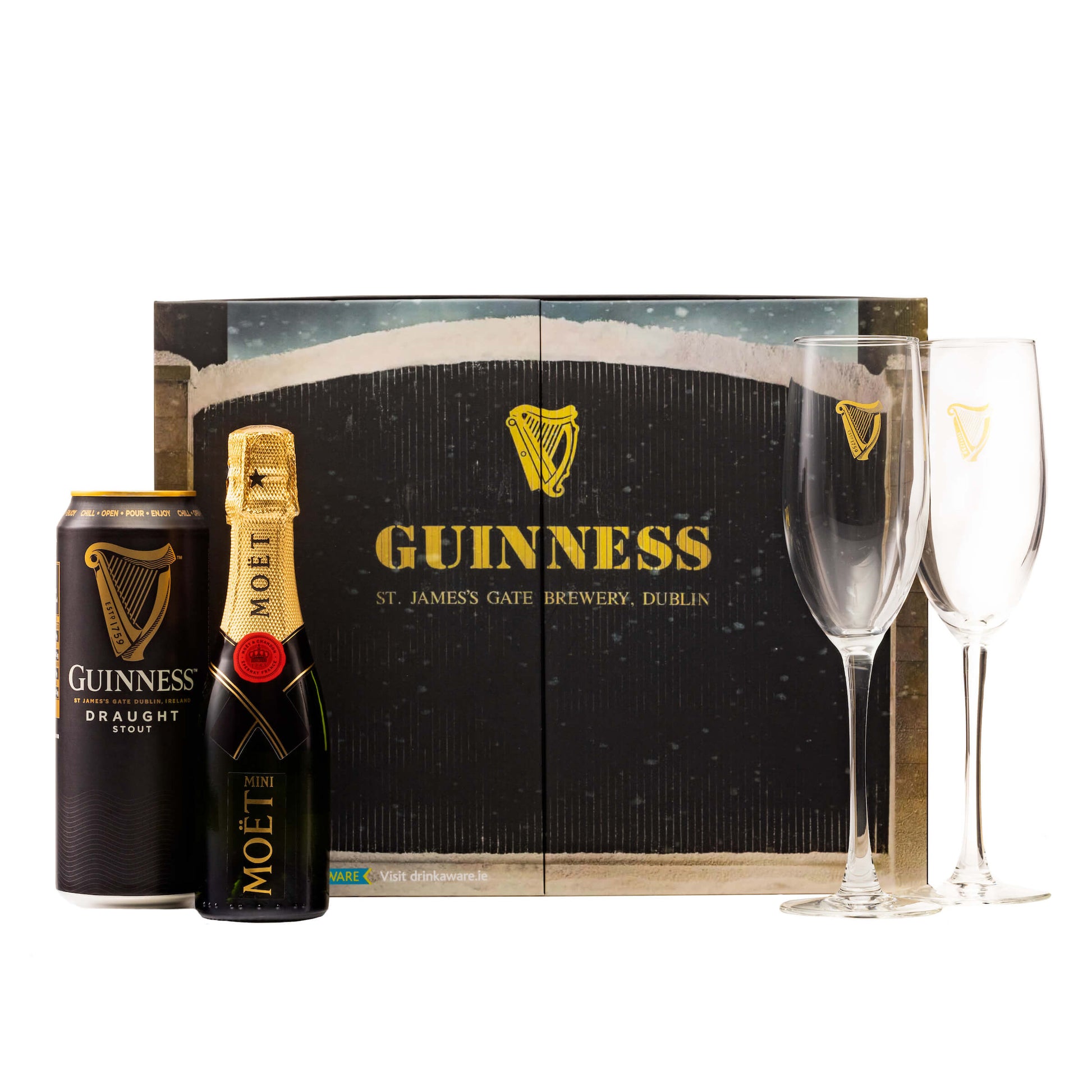 Guinness & Moet Champagne Black Velvet Kit