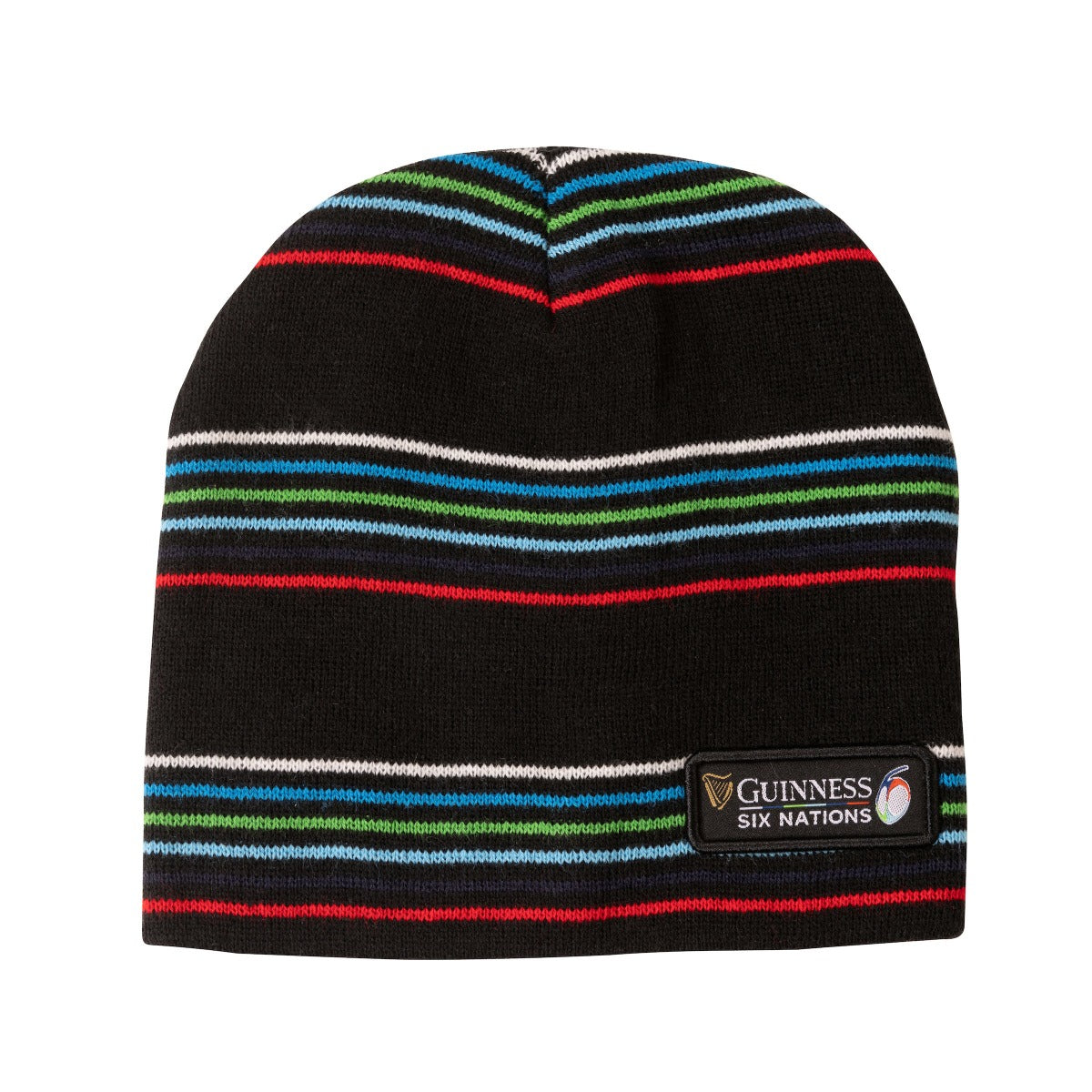 Guinness Six Nations Multi Stripe Knit Hat