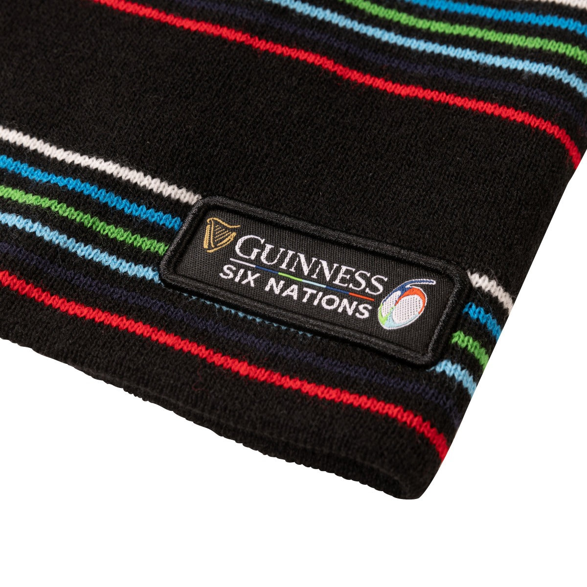 Guinness Six Nations Multi Stripe Knit Hat