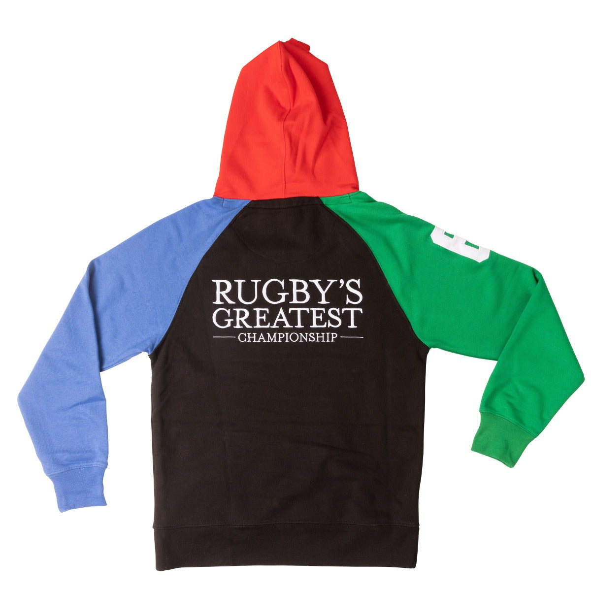 Black, Blue, Red and Green Guinness 6 Nation's Hoodie 