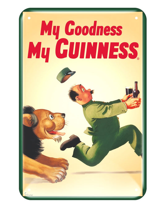 My Goodness My Guinness Metal Sign