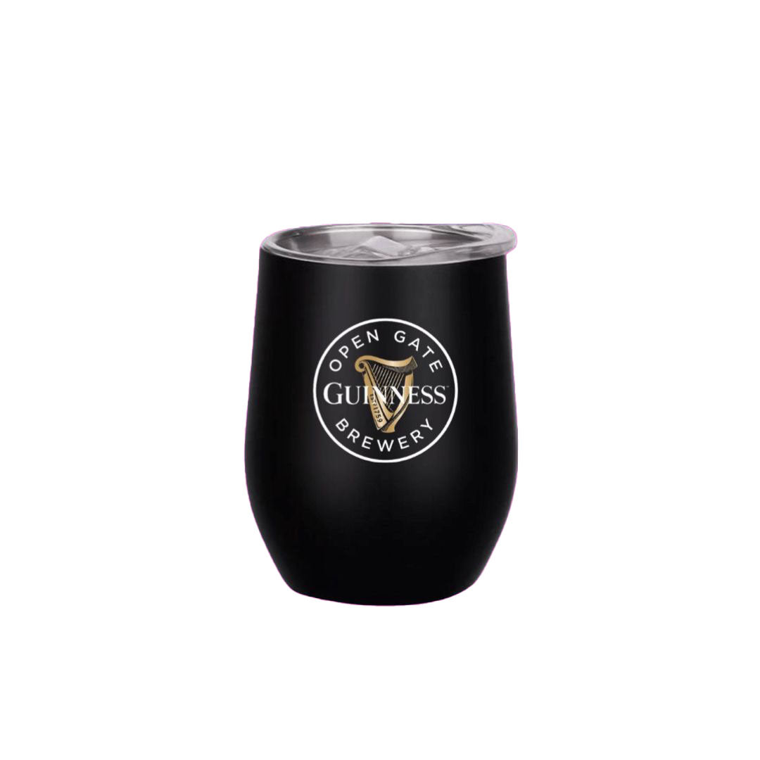 Guinness Open Gate Brewery, Irish made reusable tumblers coffee cup by Monkey Cups.