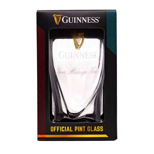 Guinness Gravity Pint With Engraving