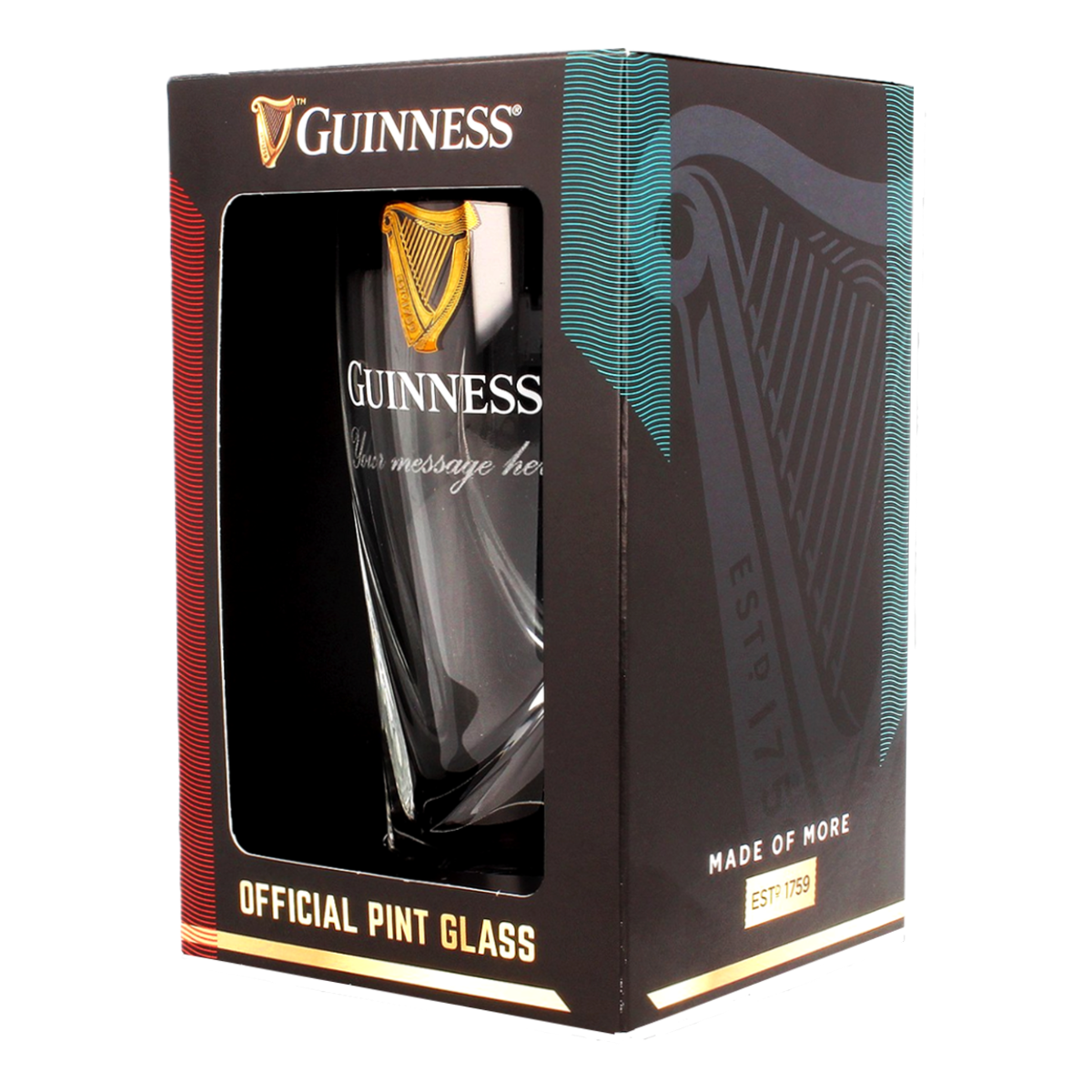 Guinness Personalised Glass In A Gift Box - Guinness Storehouse - Foto 7